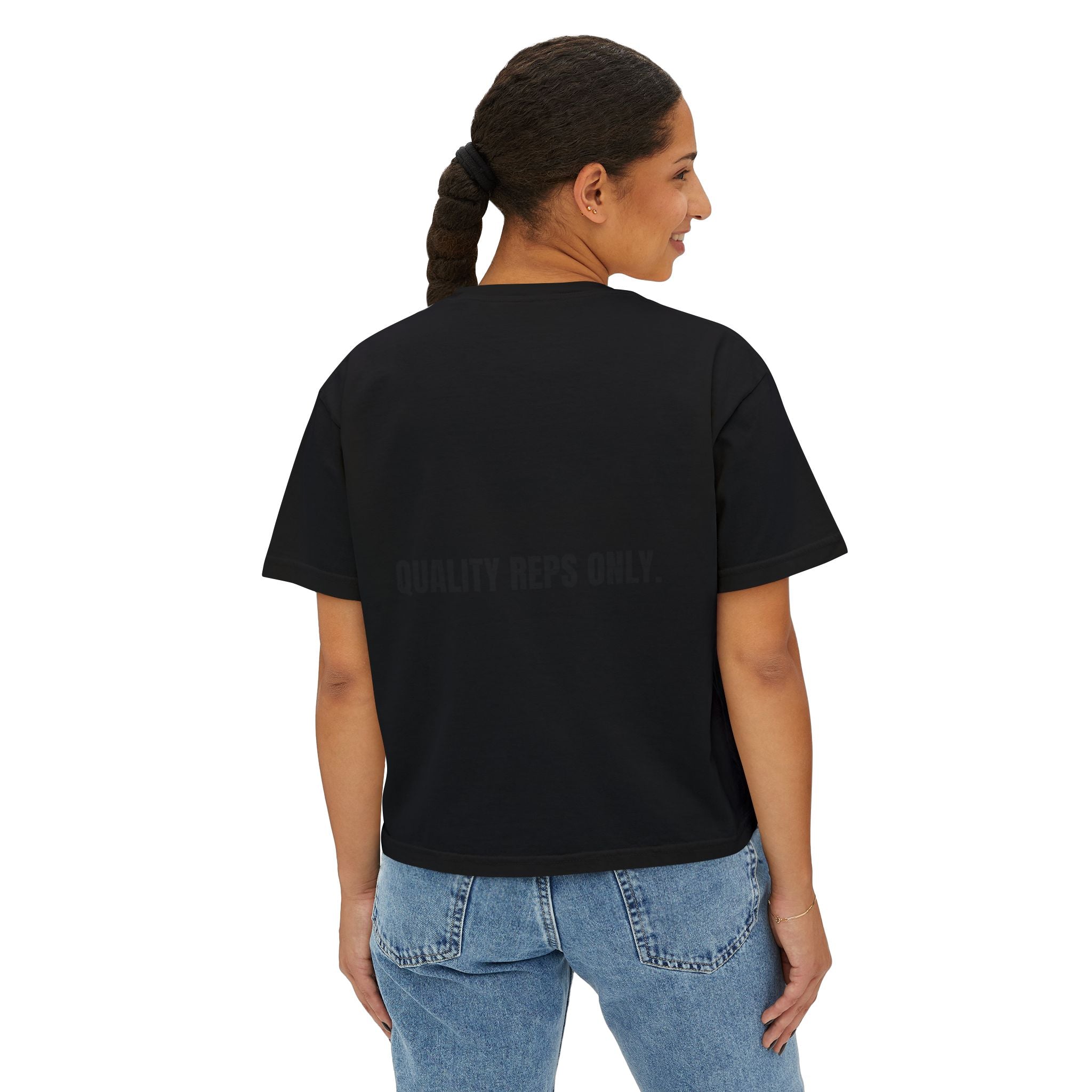 QRO  Basic| Women's Boxy Tee,