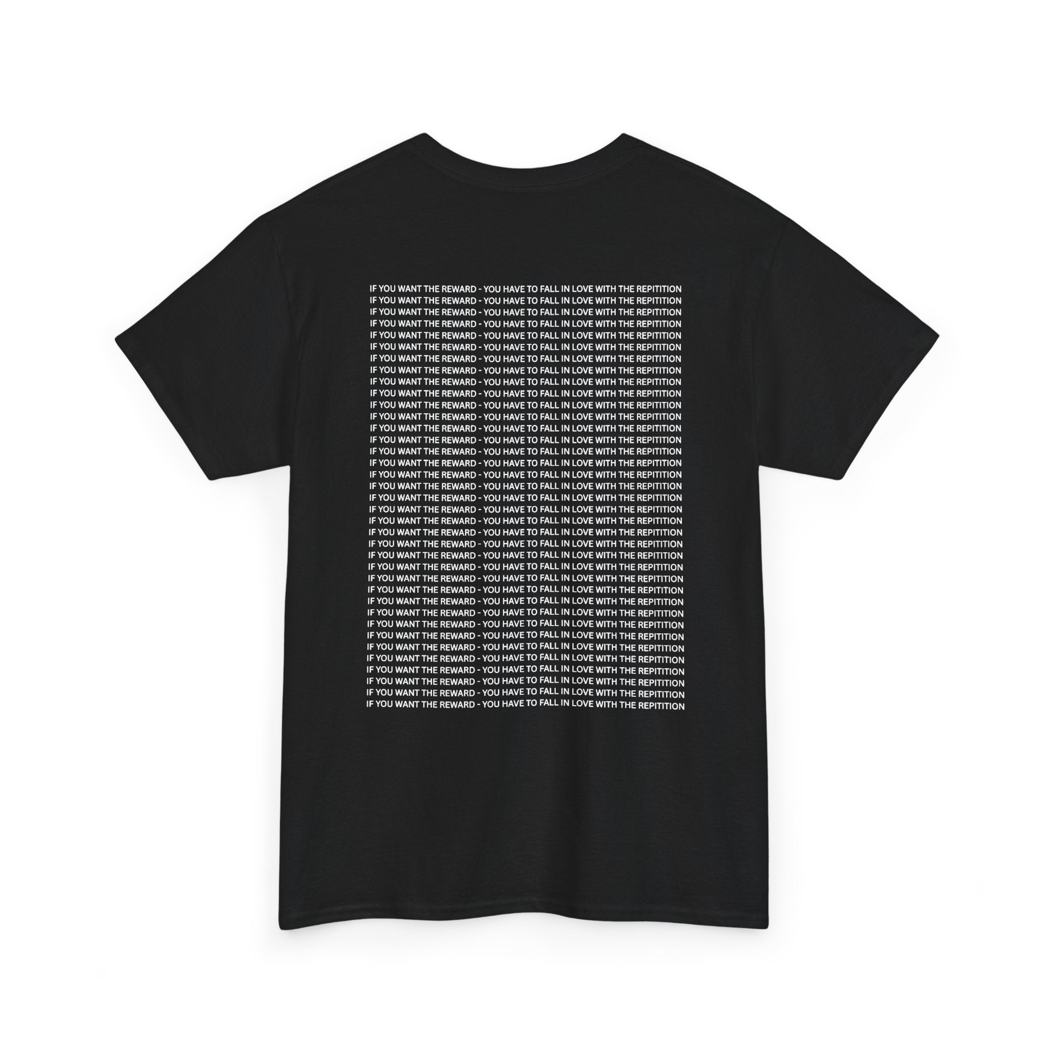 LOVE THE REPS black — Minimal Tech Graphic T-Shirt